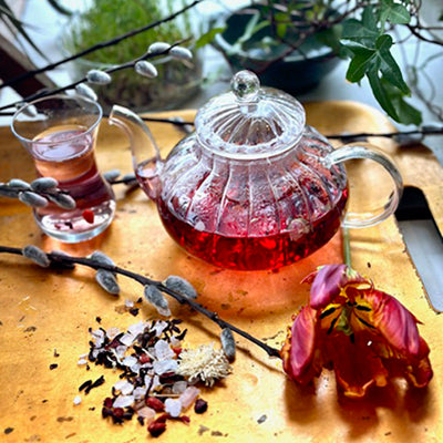 Bella Glass Teapot with infuser