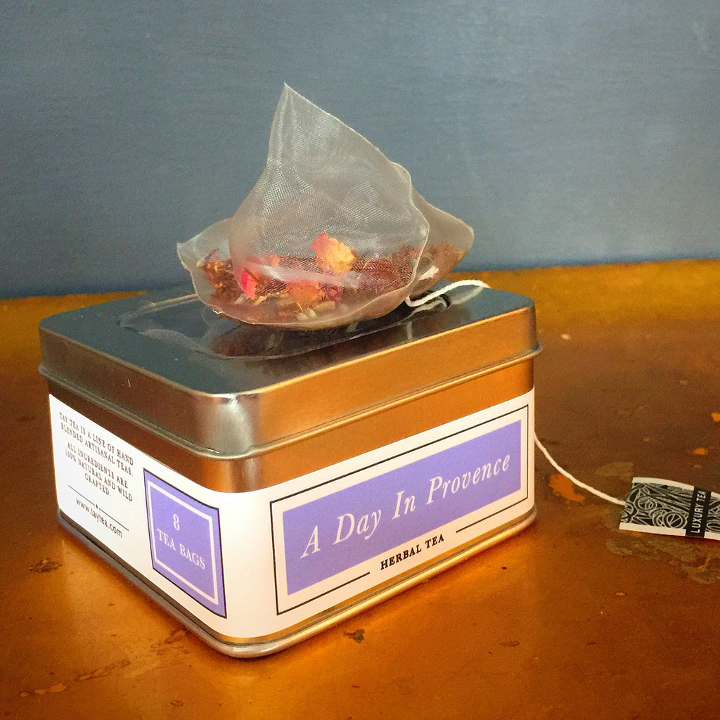 A Day in Provence - Tea Bags in Window Tin