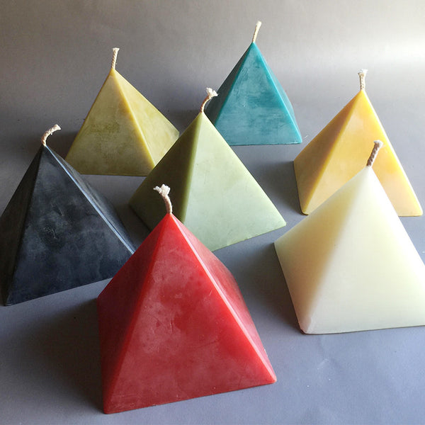 Large Pyramid Candle