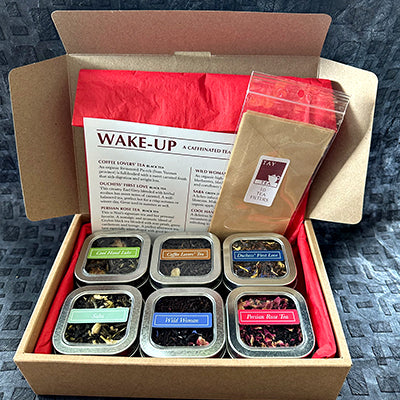 WAKE-UP tea sampler