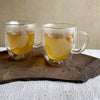 Toni Double Wall Glass Teacup