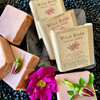 Wild Rose Facial Soap