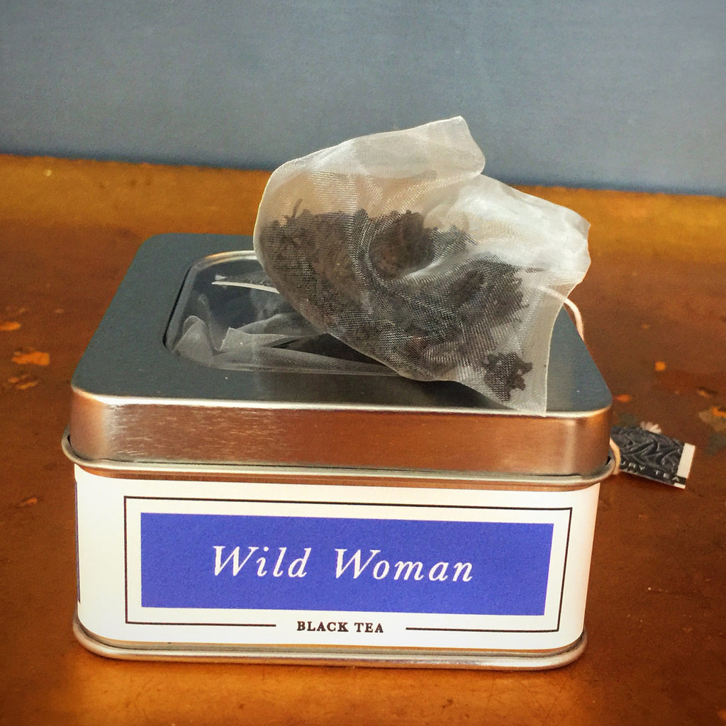 Wild Woman - Tea Bags in Window Tin